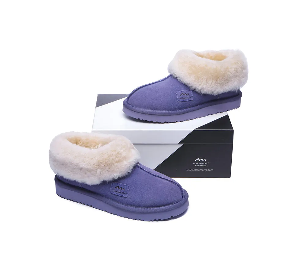 TARRAMARRA® UGG Premium Australian Sheepskin Wool Ankle Slippers Homey