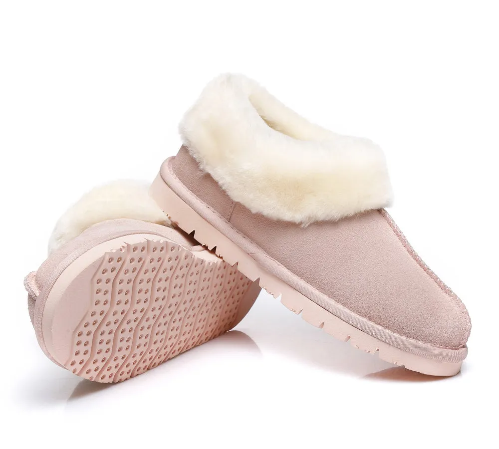 TARRAMARRA® UGG Premium Australian Sheepskin Wool Ankle Slippers Homey