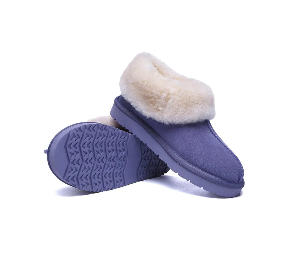 TARRAMARRA® UGG Premium Australian Sheepskin Wool Ankle Slippers Homey