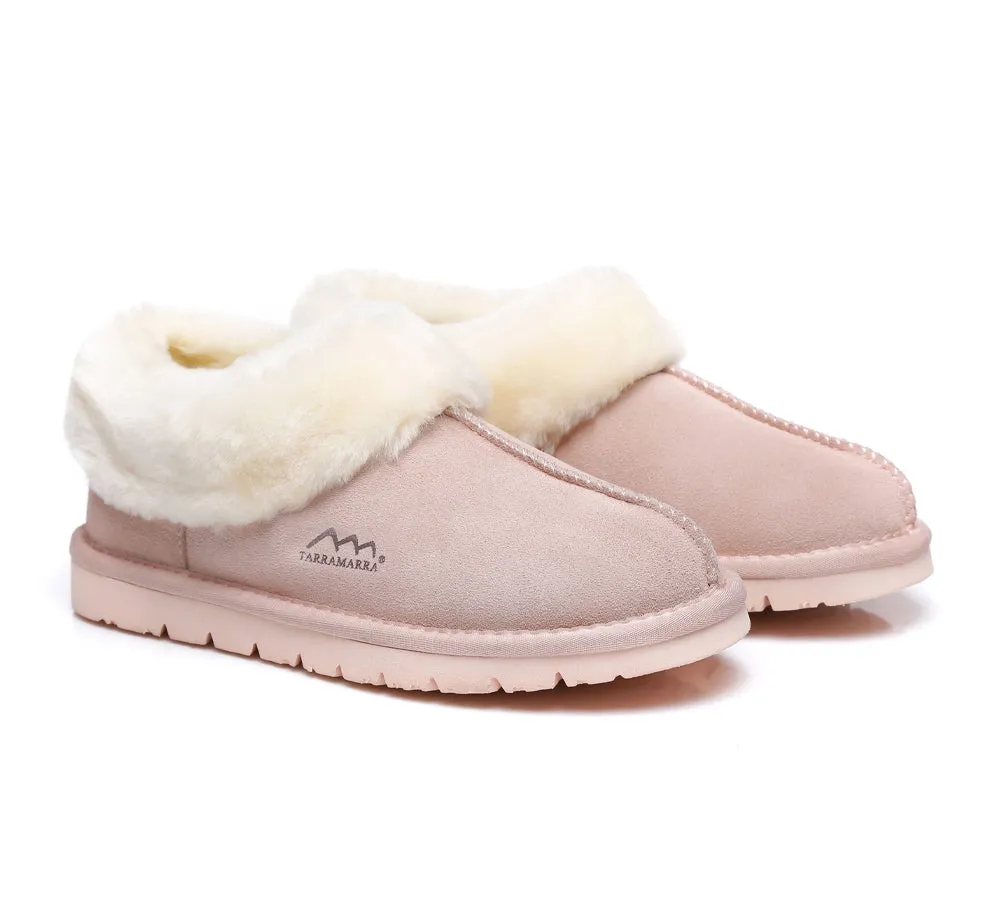 TARRAMARRA® UGG Premium Australian Sheepskin Wool Ankle Slippers Homey
