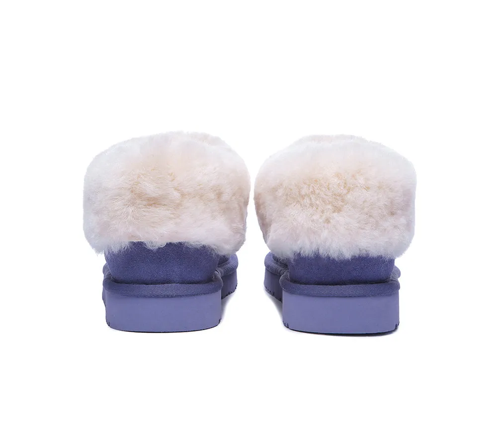 TARRAMARRA® UGG Premium Australian Sheepskin Wool Ankle Slippers Homey