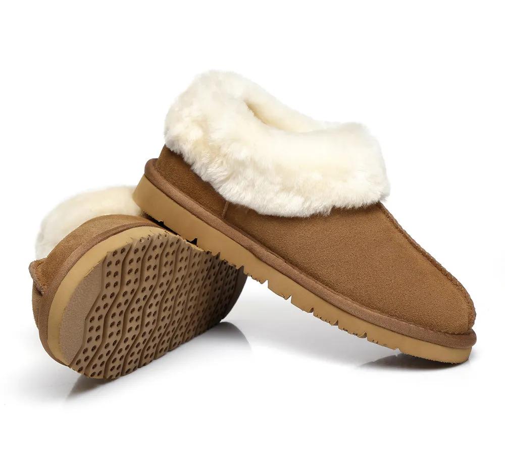TARRAMARRA® UGG Premium Australian Sheepskin Wool Ankle Slippers Homey