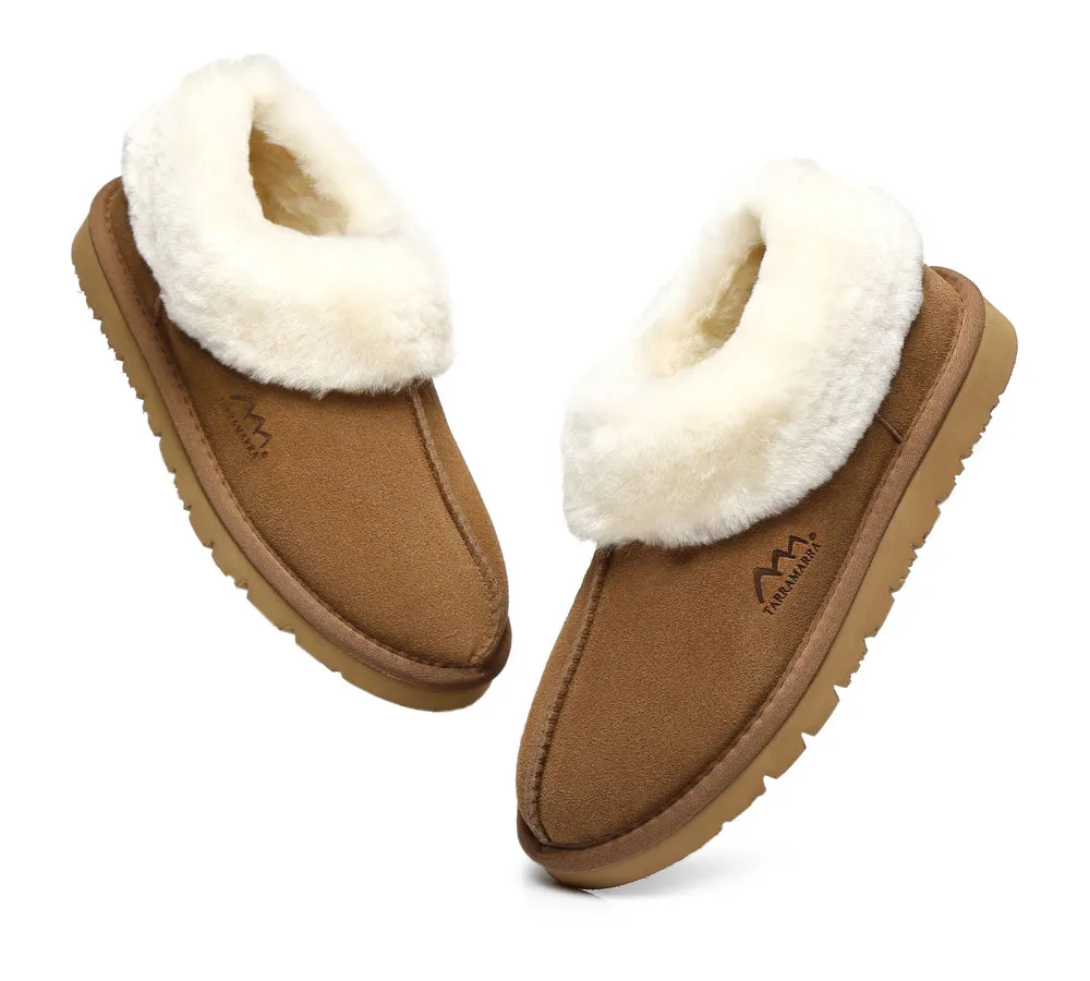 TARRAMARRA® UGG Premium Australian Sheepskin Wool Ankle Slippers Homey