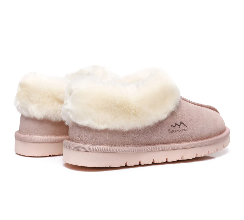TARRAMARRA® UGG Premium Australian Sheepskin Wool Ankle Slippers Homey