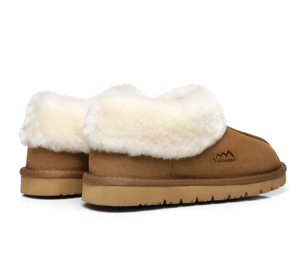TARRAMARRA® UGG Premium Australian Sheepskin Wool Ankle Slippers Homey