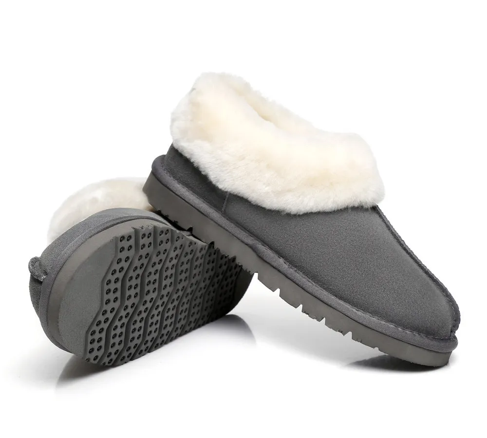 TARRAMARRA® UGG Premium Australian Sheepskin Wool Ankle Slippers Homey