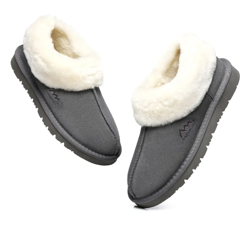 TARRAMARRA® UGG Premium Australian Sheepskin Wool Ankle Slippers Homey