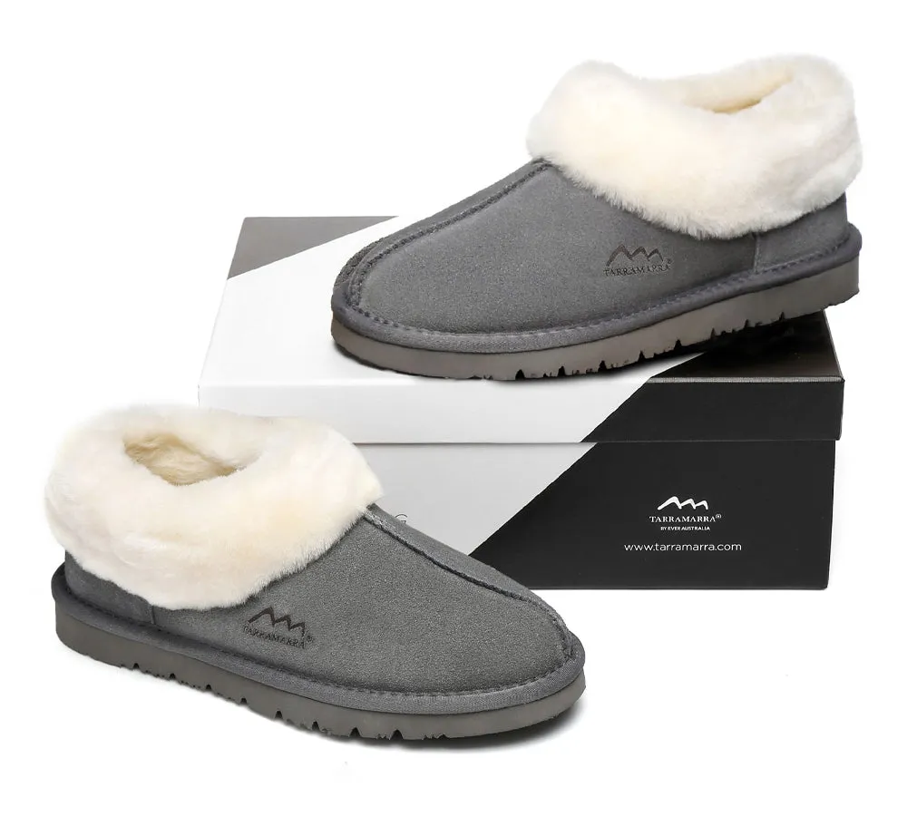 TARRAMARRA® UGG Premium Australian Sheepskin Wool Ankle Slippers Homey