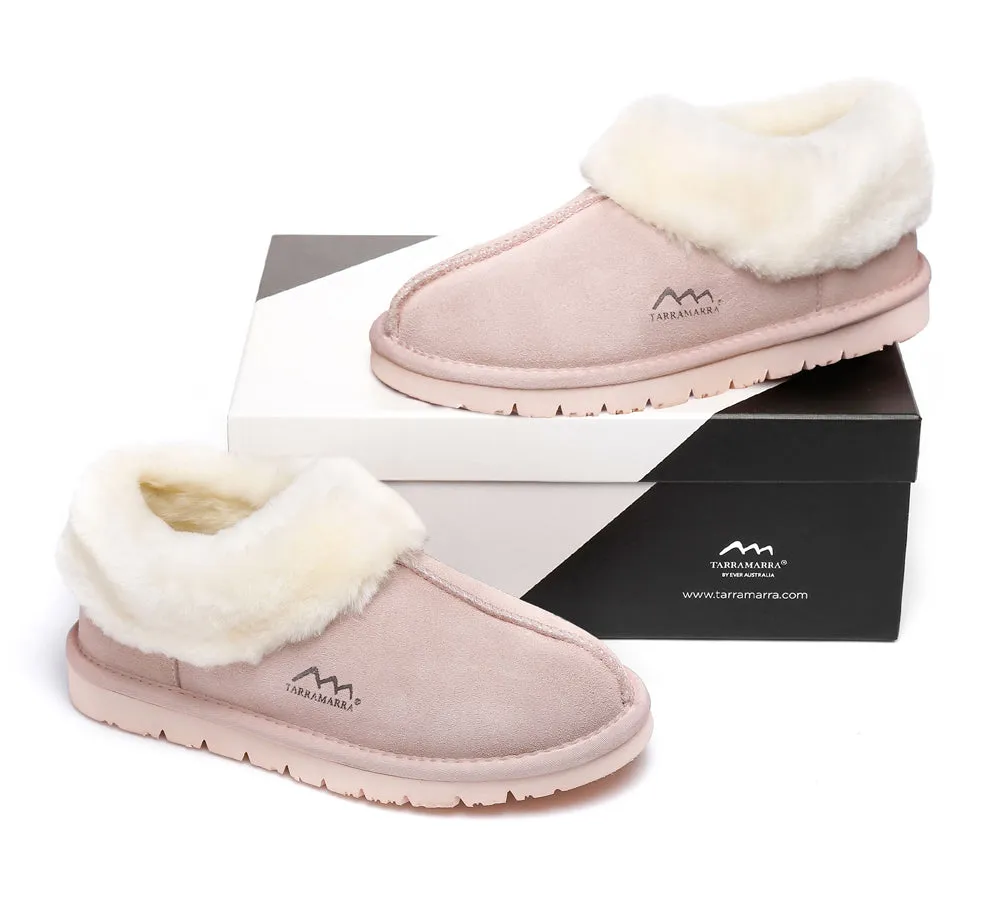 TARRAMARRA® UGG Premium Australian Sheepskin Wool Ankle Slippers Homey