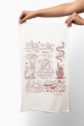 The Desert Tea Towel