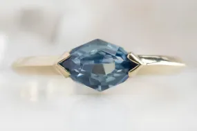 The Sage Ring with a 1.20ct Artisan-Cut Sapphire