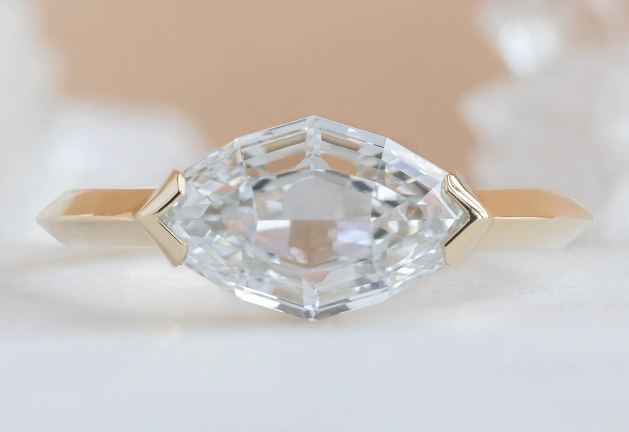 The Sage Ring with a 2.01ct Artisan-Cut Lab Grown Diamond