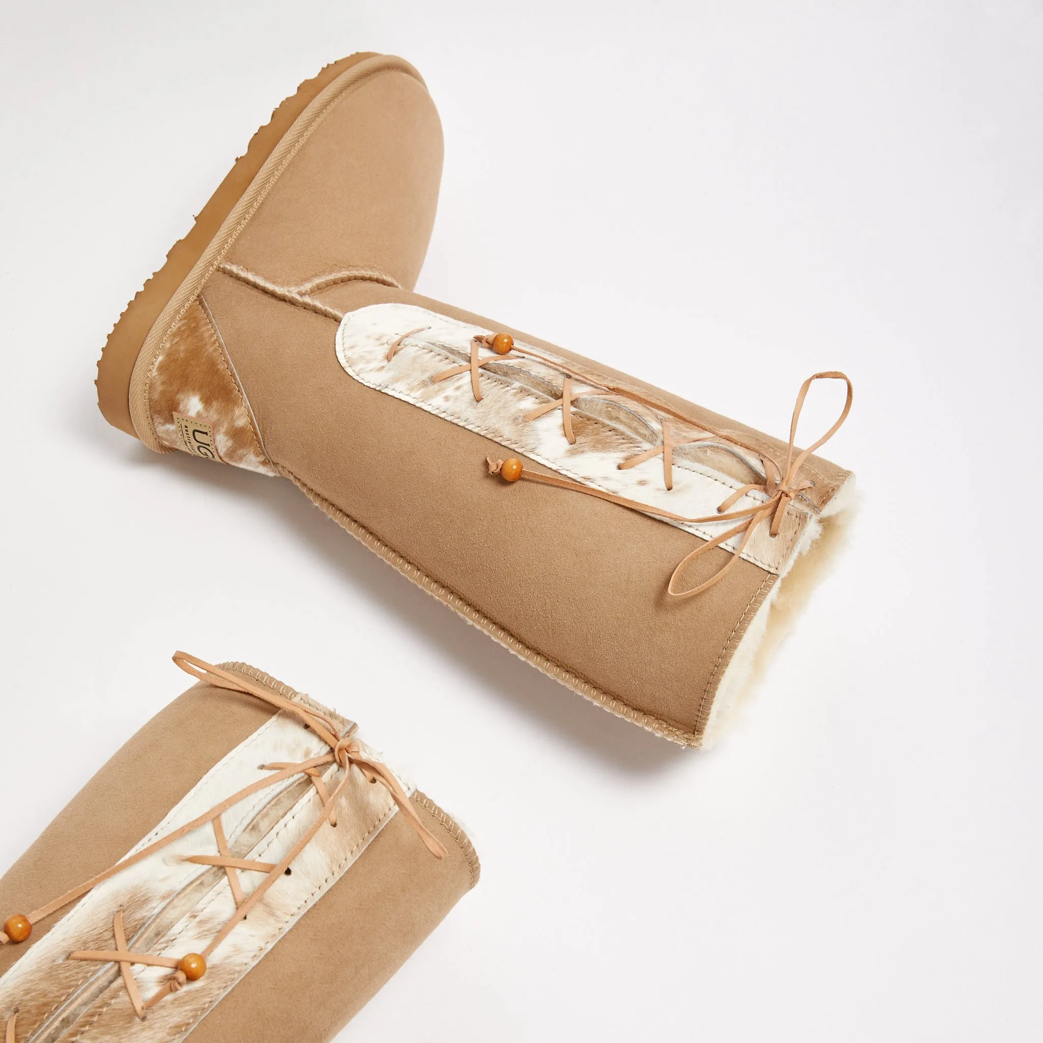 Women's Lace Up Calf Tall