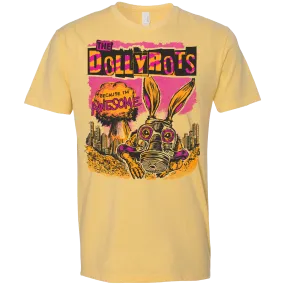 Yellow Awesome Bunny Tee