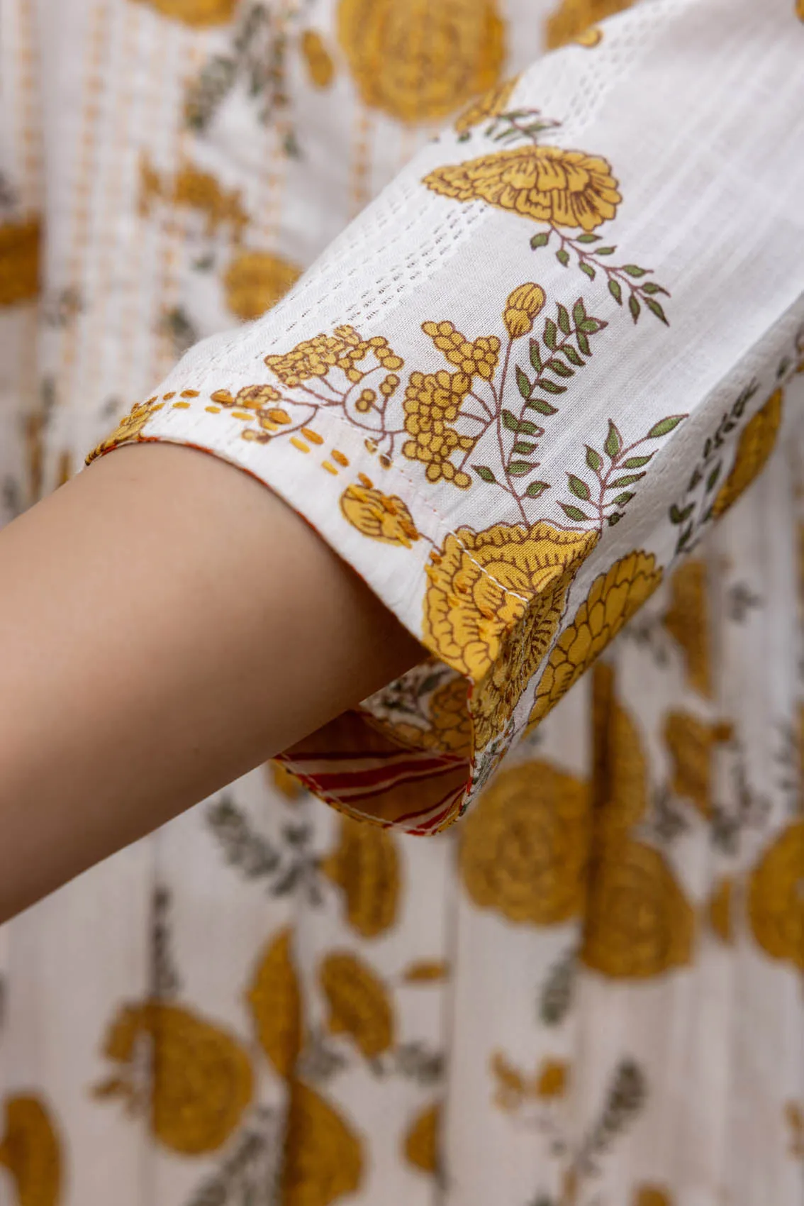 Yellow Zinnia Kurta
